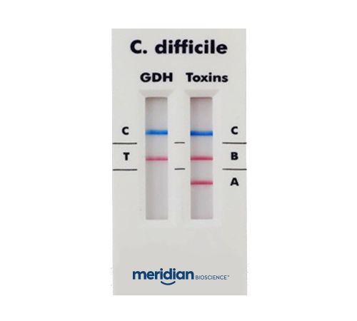 Test rapide pour Clostridium difficile GDH et toxines A et B dans les selles